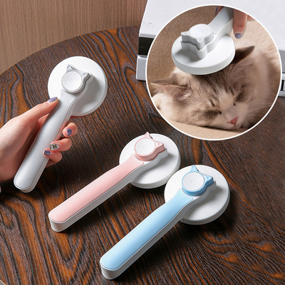 Wholesale Pet Animal Comb Hair Remover Dog Cat Brush Removable Grooming Tool Pet Self Cleaning Deshedding Brush Comb