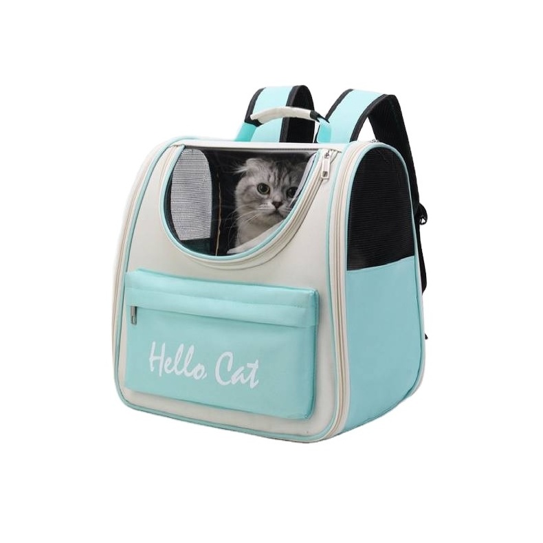 2023 New Cat Small Dog Carrier Backpack Bag Pet Carrier Hiking Outdoor Backpack Airline Approved Pet Travel Carrier Supplies