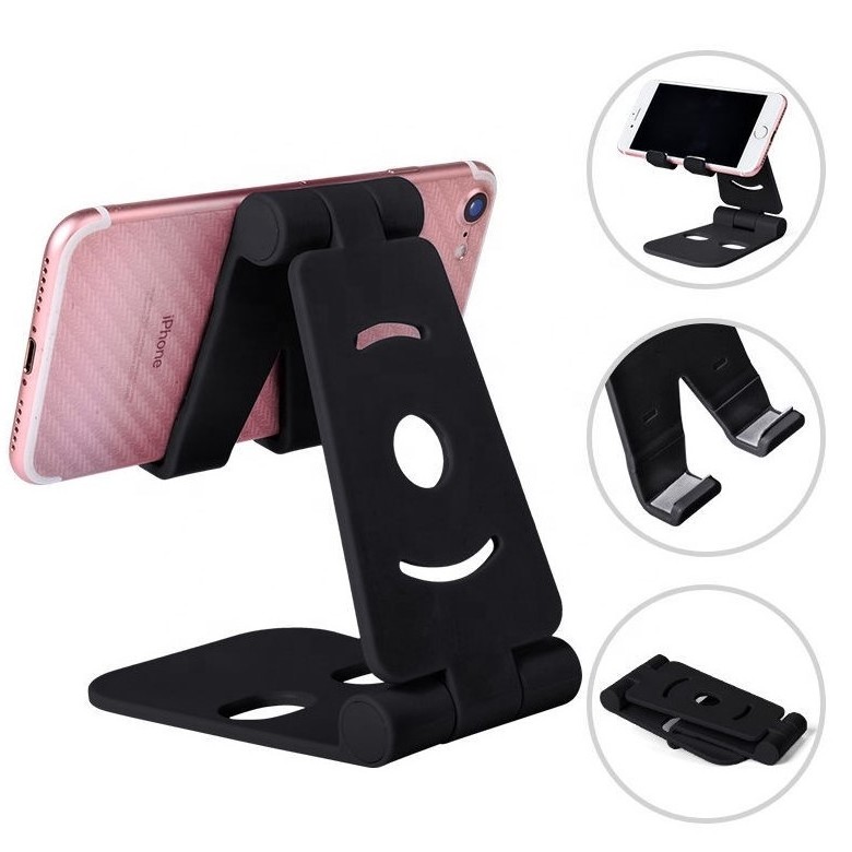 Foldable phone holder desktop phone holder portable mini pocket holder