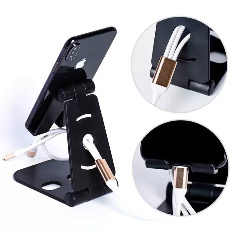 Foldable phone holder desktop phone holder portable mini pocket holder