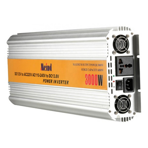 3000W modified sine wave inverter charger 12V dc to 220v ac surge 6000w