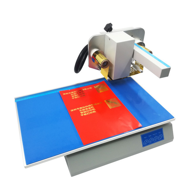 MS-8025 Factory price hot stamping foil printing machine digital flatbed foil printer