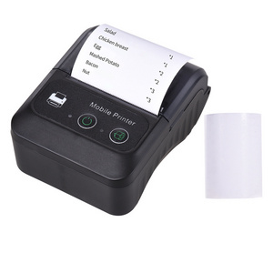 58mm thermal printer mini Portable thermal billing printer for mobile phone use with Bluetooth and USB receipt printer