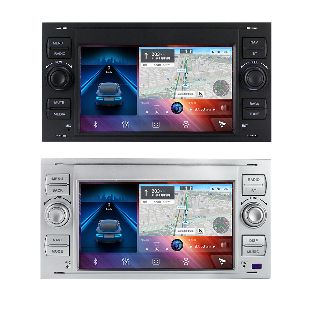 MEKEDE 8core Car dvd player Radio Stereo GPS WIFI Small screen no control machine For ford focus