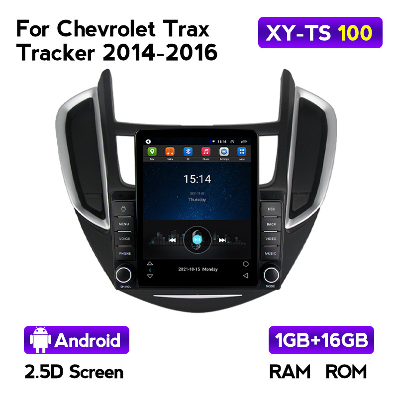 2G+32G Android 4G LTE DSP For Chevrolet Trax Tracker 2014 2015 2016 WIFI Car Multimedia RDS AM FM Radio video player NO 2DIN DVD