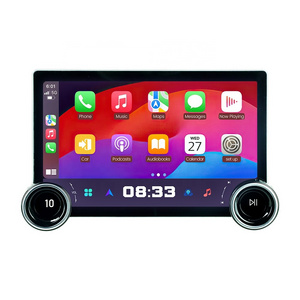 MEKEDE 11.8inch 2K car radio android player display screen dvd player BT GPS DSP FM for universal Dual Knob host kia Toyota