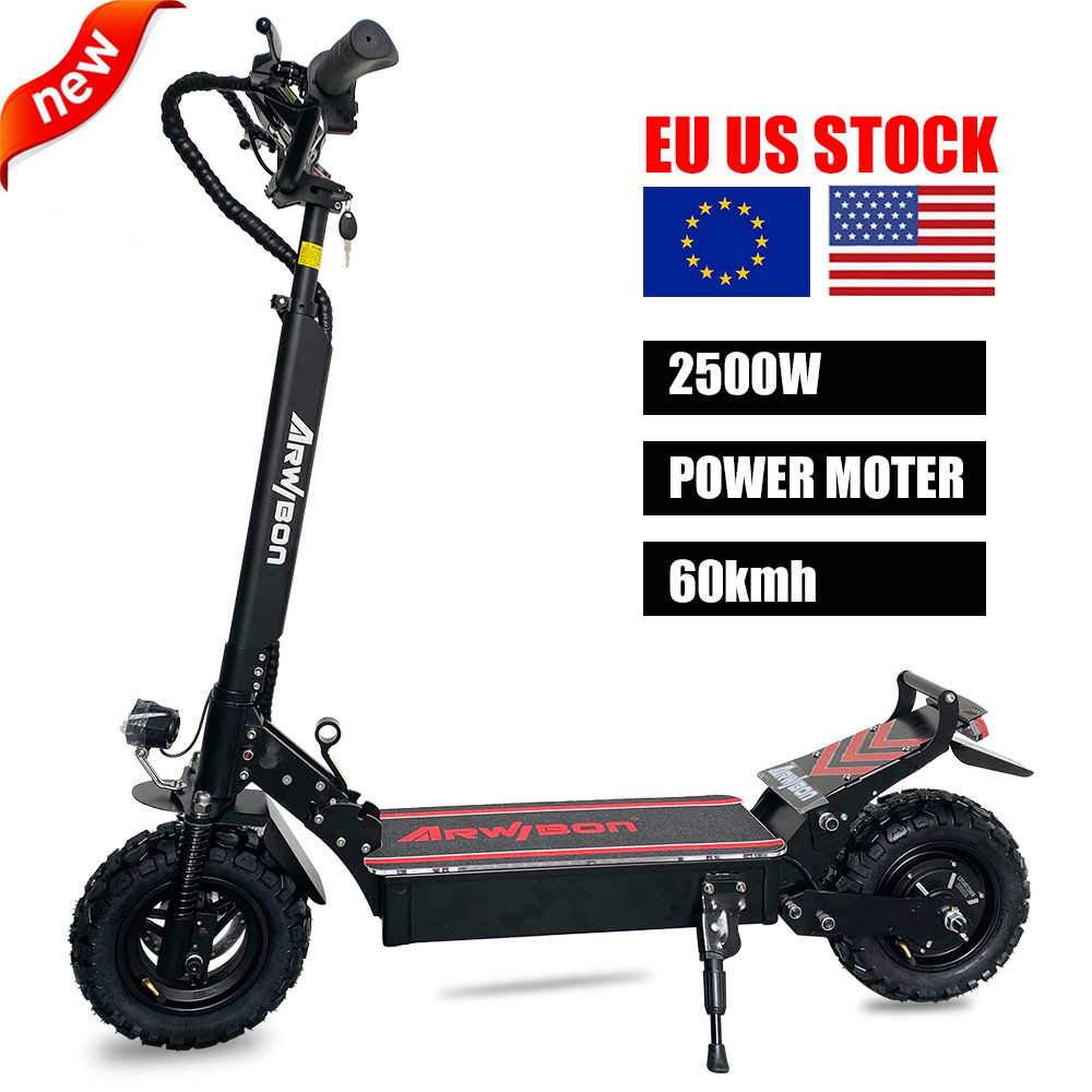 usa eu warehouse wholesale fat tire battery 48v powerful adult 2000watt electric scooter 2000w patinete electrico con asiento