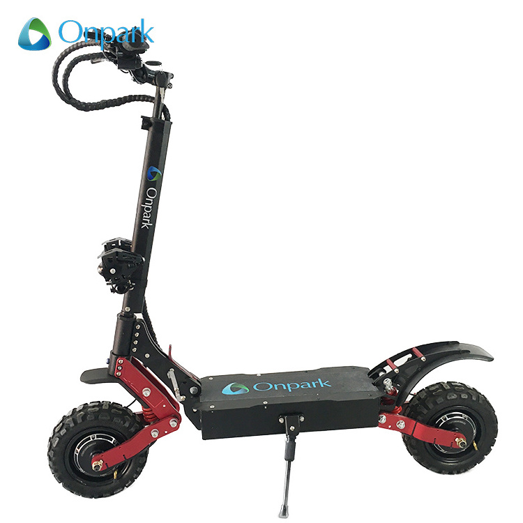 5600w 60v commercial adult cross country 11inch electric scooter with seat