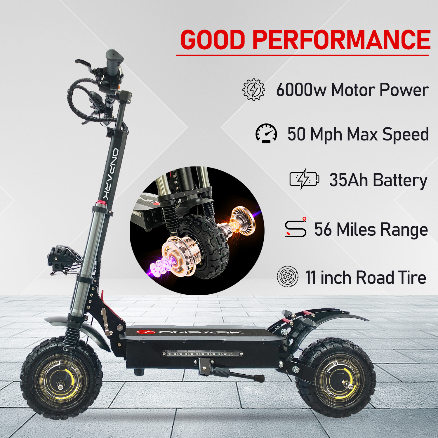 dual motor 5600w 50 mph 80km h e off-road all terrain long range 60v 42ah 30ah 5000watt 6000w 4000w 5000w electric scooter 3000w