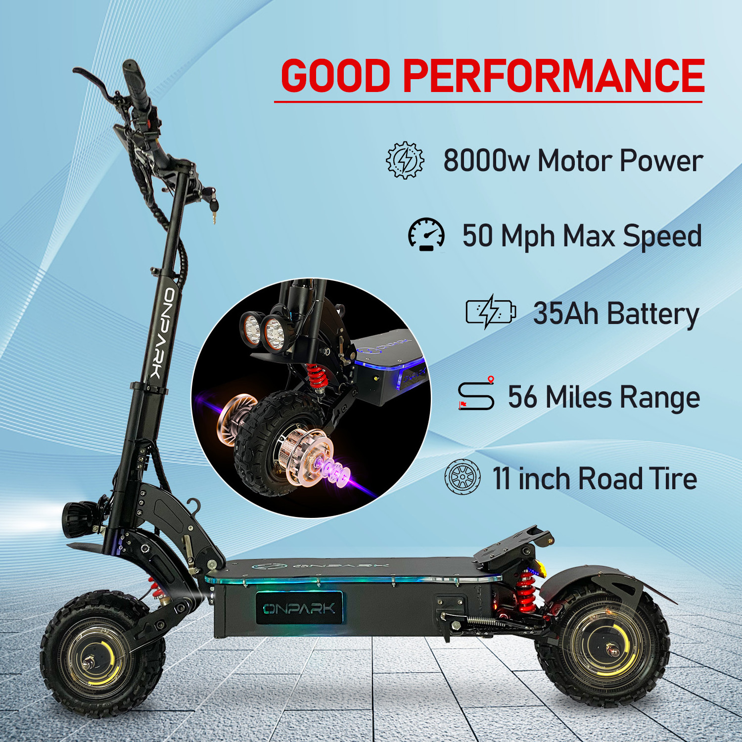 aluminum alloy elettr heavy duty 70mph 100km h speed big high power 8000w 6000 w 7000w 10000 watt 60 mph electric scooter