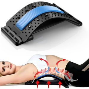 Pain Relief Sports Fitness Back Cracker Stretcher Home Using Lumbar Magic Back Massage Stretcher Backcracker