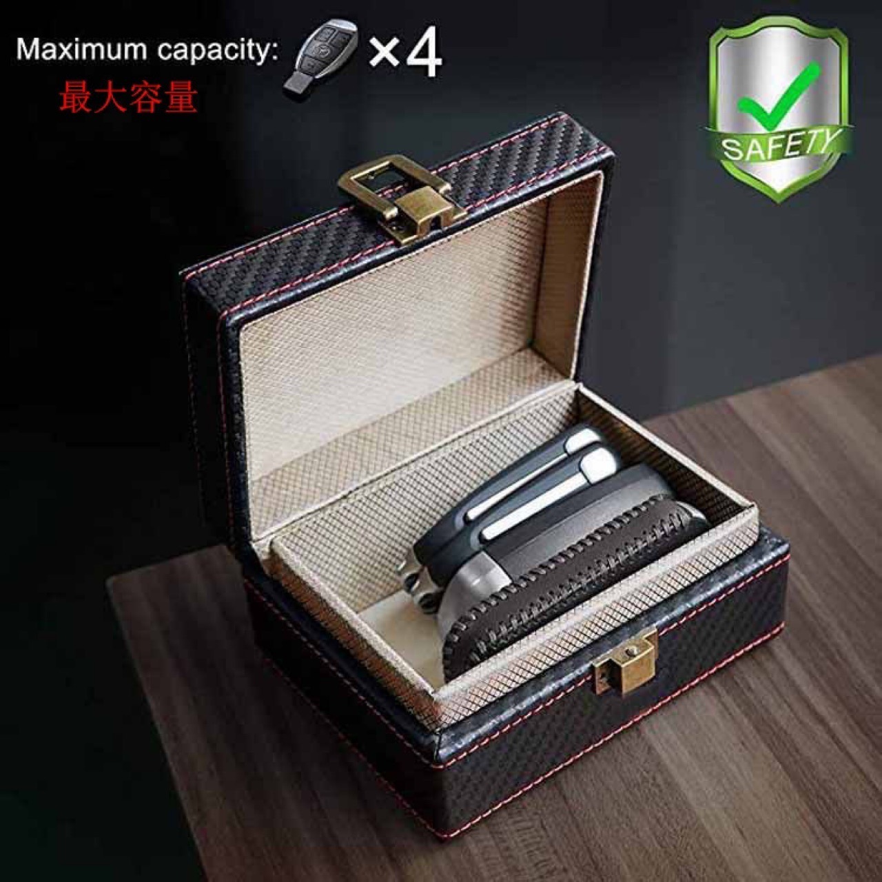 Hot Selling Car Key Antimagnetic Box Customized Mobile Phone Faraday Shielding Large Storage Box with RFID Signal Block Box