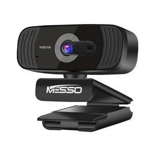 1080P HD Webcam Mini Computer PC WebCamera USB Driver-Free Built-In Dual Microphones 4K Online course Video Calling Conference