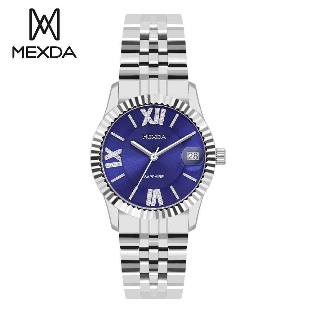 Mexda Hot Sale Women Relojes Fashion Diamond Dress Orologio High-Grade Luxury Stainless Steel case Ladies Watch