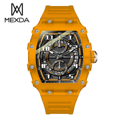 Mexda Customized Luxury montre homme Sport Watch Big Dial Week Calendar Quartz Men Multi-function Wrist watches