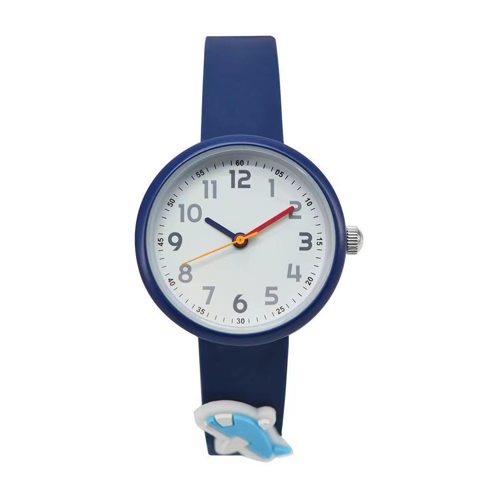 Pattern Children Watches and Kid Watch Movt Silicon Strap with Cute Montre Enfant Painting Colorful Japan Glass Silicone Fashion