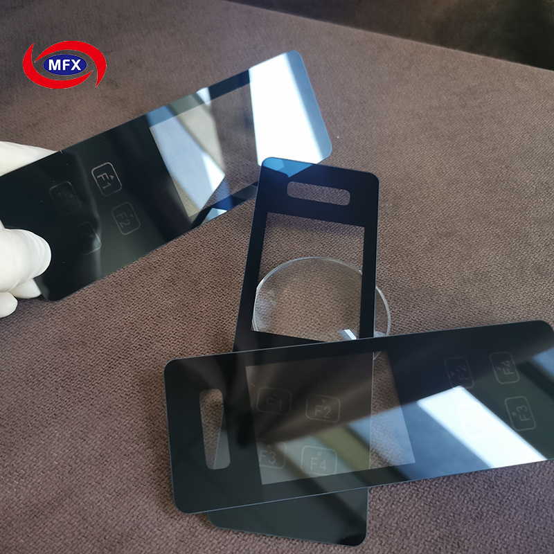 custom gorilla clear transparency AR coating float glass anti reflective glass front screen cover lens