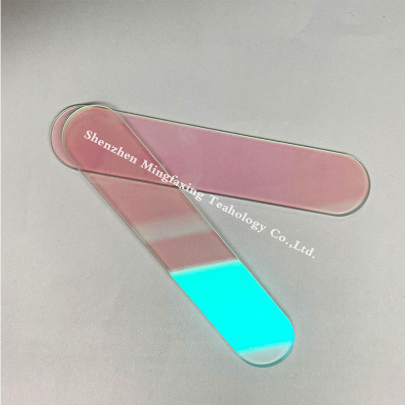 industry high transparency AR glass anti reflection ultra white coated display tempered glass display AR glass