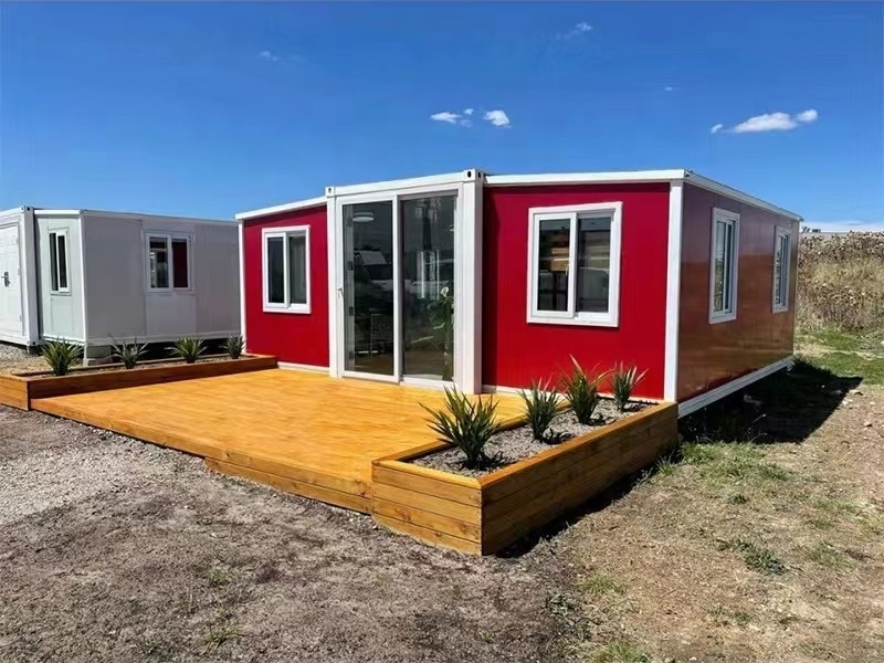 MH low price expandable container house20ft folding mobile home houses expandable container house tiny villa