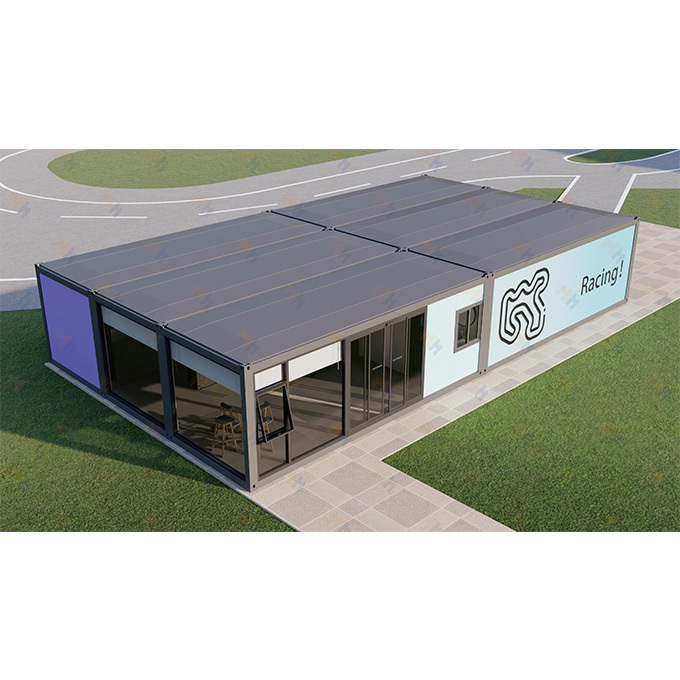 MH Customized Hot Sale 20 Feet Portable Modular Container Coffee Shop Luxury Container Folded House For Coffee Shop