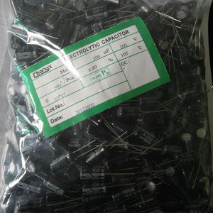 100uf 100v  Radial Type Aluminum Electrolytic Capacitor