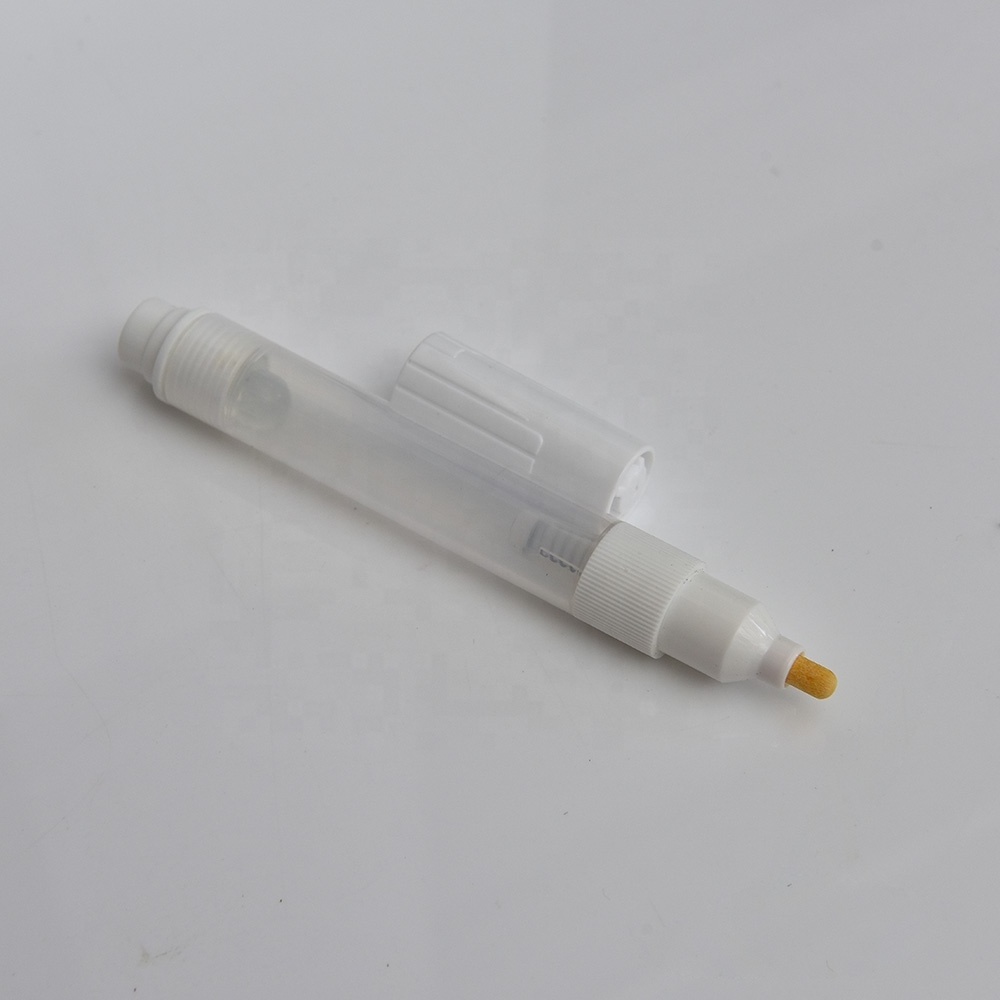 wholesale 8MM end fill empty marker pen plastic empty marker pen  without ink empty paint marker