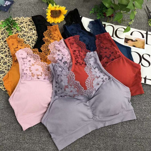 low price  bra  Wholesale Comfortable Teen Training Bras 6 Color Cotton Girls Sport Bras