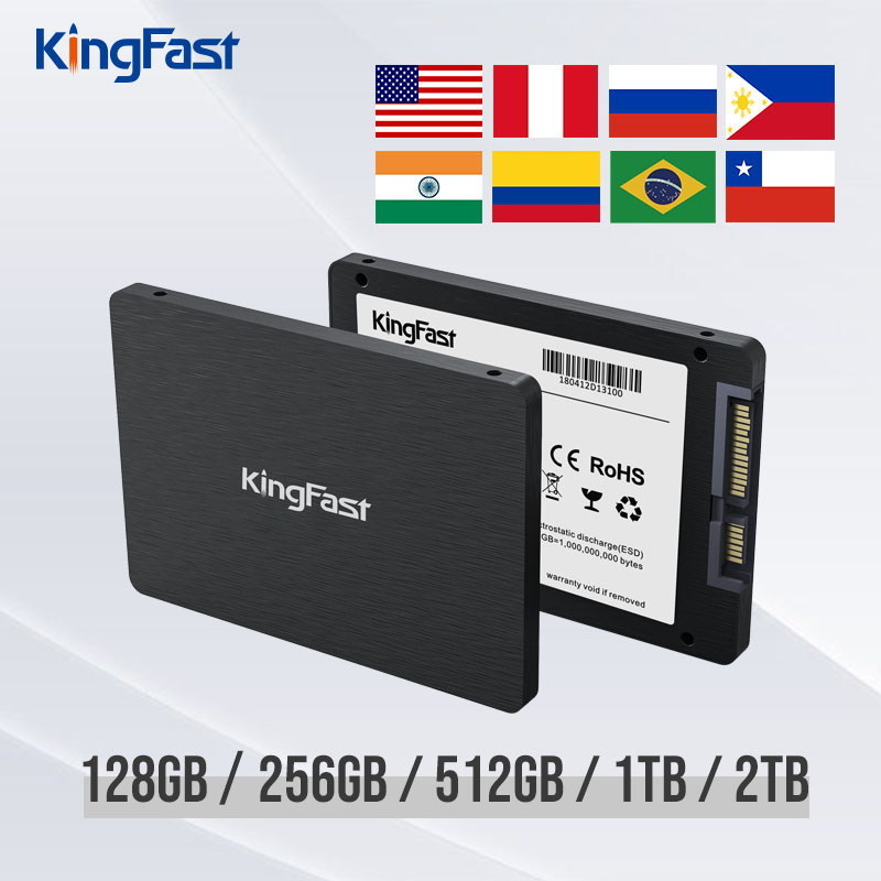 Kingfast 2.5 inch sata 3 120 g 240 480 500 128 256 512 gb 1 2 4 8 tb sata3 ssd hard drive for laptop internal pc