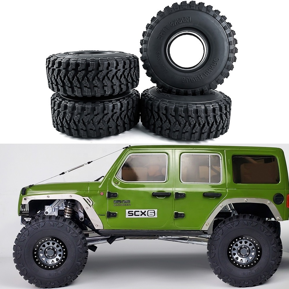 1/6 Factory Super High Quality RC Car Part SCX6 Wheel Tires For Axial SCX6 AXI05000 rc crawler rc car part