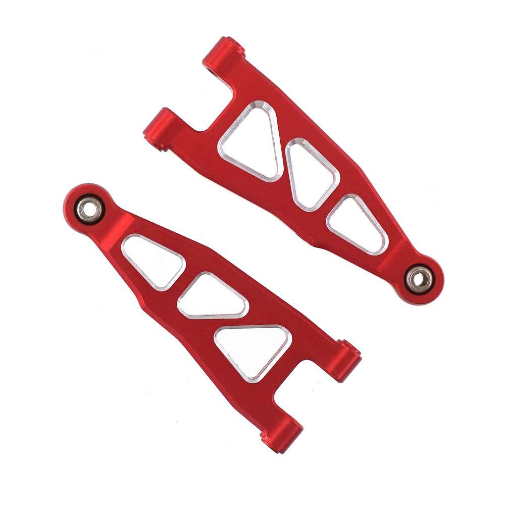 Hardened Aluminum 7075 Lower Front Suspension Arms Set For Arrma 1/18 GRANITE MEGA 380 Brushed 4X4 Upgrade Spare Parts