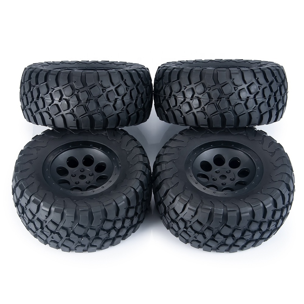 New 1/10 SLASH VKAR 10SC HPI SENTON Upgraded 110*47MM Tire & Beadlock Wheel Rims Hub Spare Accessories