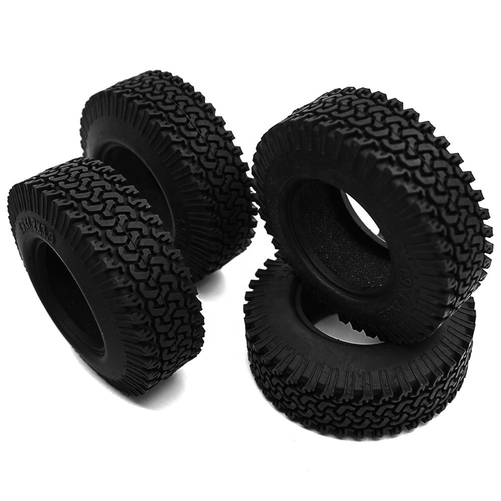 rc crawler accessories 98mm OD 1.9 inch beadlock wheel  Rc Crawler  1/10 For  SCX10  D90 Wraith wheel 1/10 rc Tyres