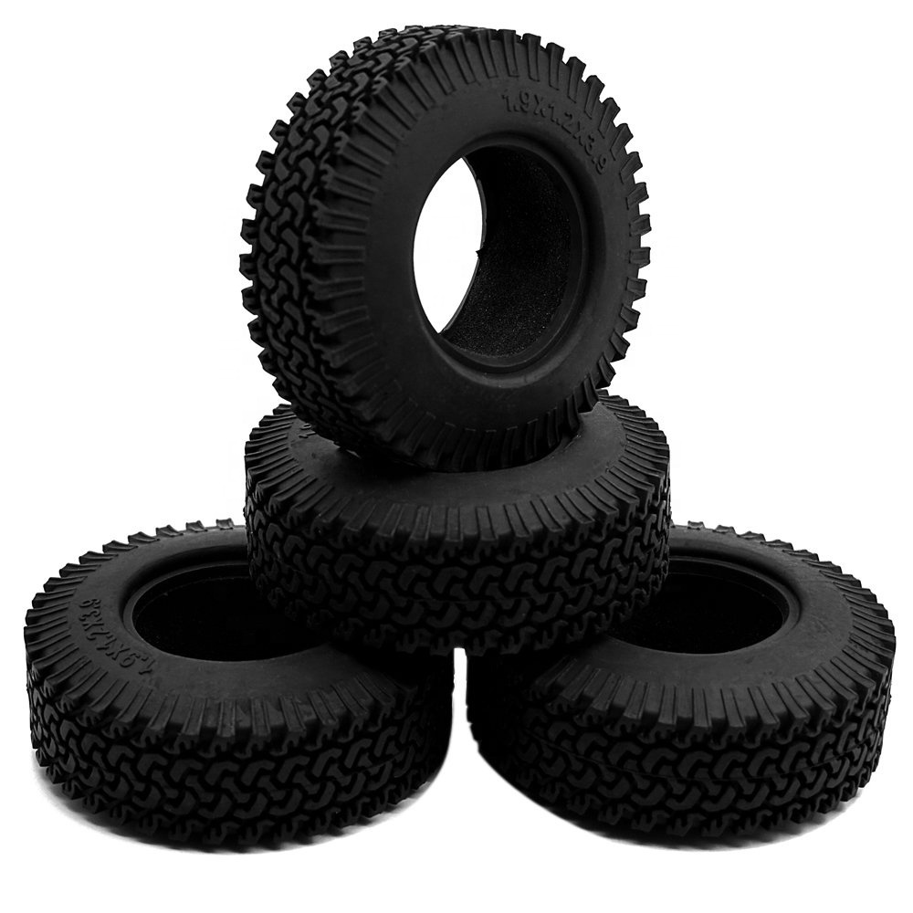 rc crawler accessories 98mm OD 1.9 inch beadlock wheel  Rc Crawler  1/10 For  SCX10  D90 Wraith wheel 1/10 rc Tyres