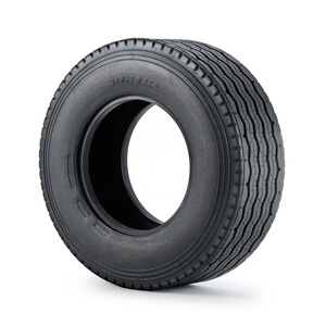 30mm Width Black Rubber Tyres Tires for Tamiya 1/14 RC Trailer Tractor Truck Front RC Tyres  Rubber rc car accessories