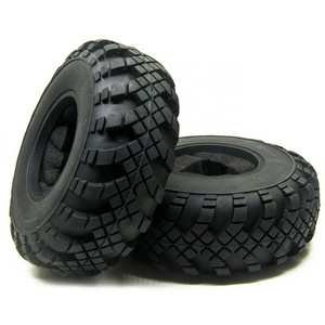 2.2 inch Rubber Mud Grappler Tires for 1/10 RC Crawler  1/10 TRX-4 Wraith D90 SCX10 AXIAL TF2 RC Rock Crawler