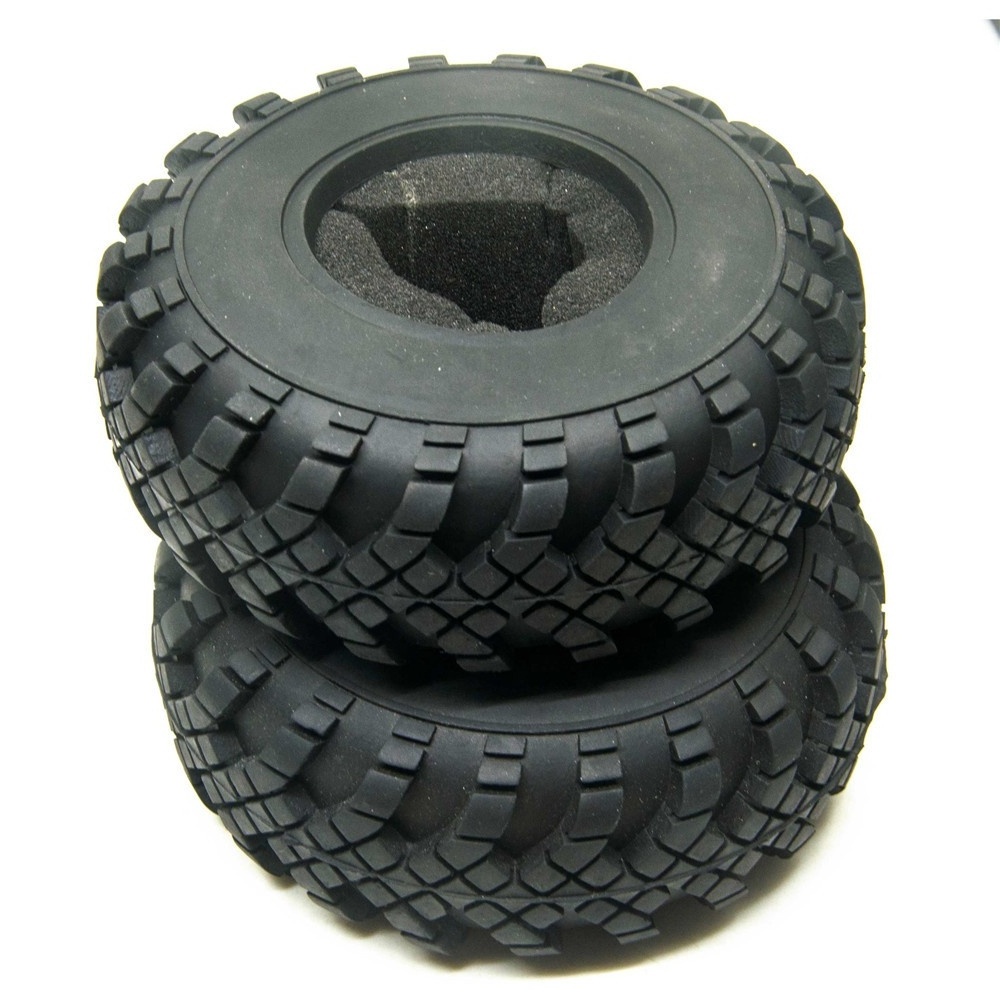 2.2 inch Rubber Mud Grappler Tires for 1/10 RC Crawler  1/10 TRX-4 Wraith D90 SCX10 AXIAL TF2 RC Rock Crawler