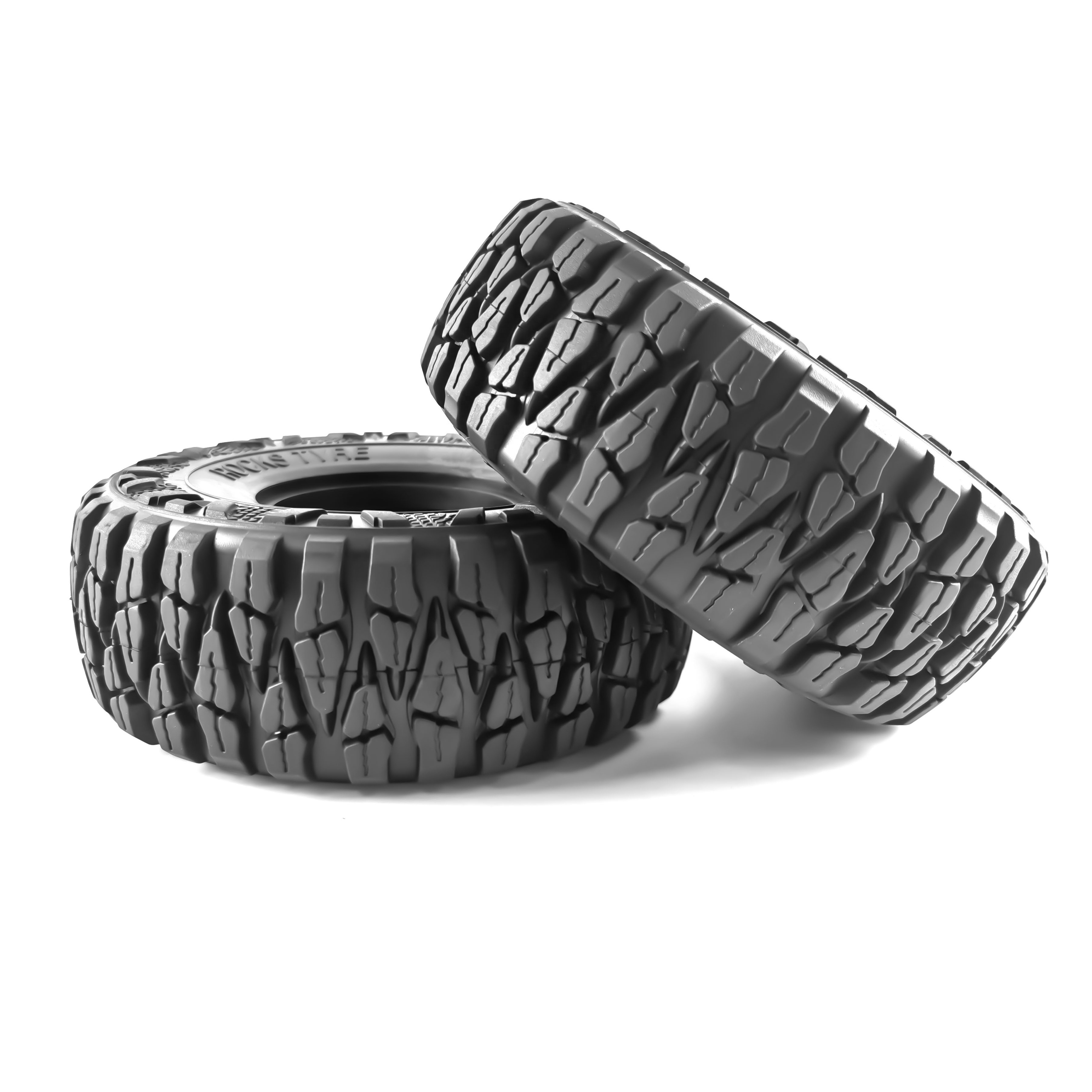 rc parts Factory High Quality 1/6  67mm Width Wheel Tires For RC Crawler car Axial SCX6 AXI05000  rc accessories