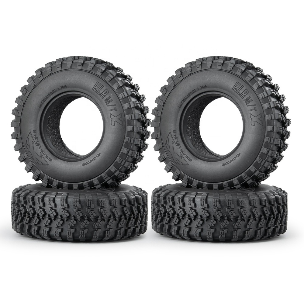 1PCS  Mud Grappler Wheel Tires 106mm for 1/10 SCX10 RC Rock Crawler Car Upgrade Parts Accessories