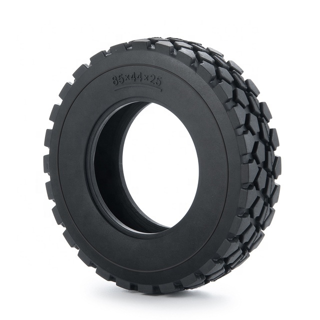 New Rubber Tyre Wheel Tires 22/25mm for 1/14 Tamiya Truck RC Trailer Tractor Upgrade Parts Accessories