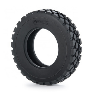 New Rubber Tyre Wheel Tires 22/25mm for 1/14 Tamiya Truck RC Trailer Tractor Upgrade Parts Accessories