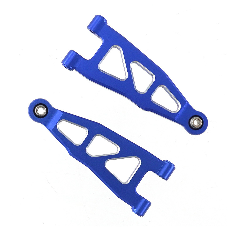 Hardened Aluminum 7075 Lower Front Suspension Arms Set For Arrma 1/18 GRANITE MEGA 380 Brushed 4X4 Upgrade Spare Parts