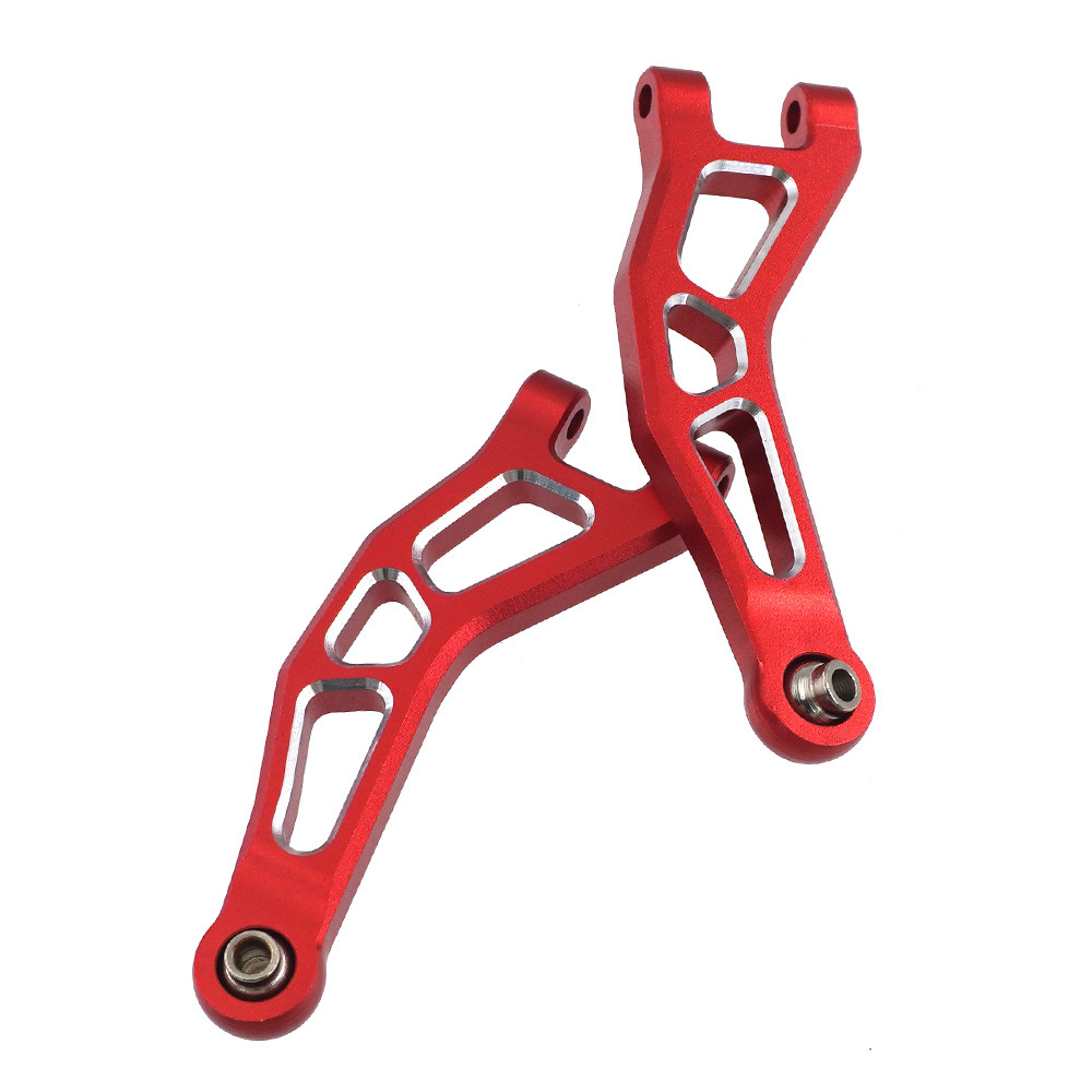 Reinforced Aluminum 7075 Upper Front Suspension Arms Set For Arrma 1/18 GRANITE MEGA 380 Brushed 4X4 Upgrade Spare Parts