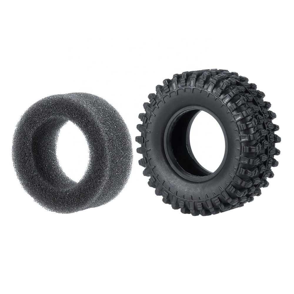 RC 23mm/20mm SCX24 4PCS/SET  Wheel Tires High Quality Super Sale Tires For Axial SCX24 RC Crawler car accessories rc car parts