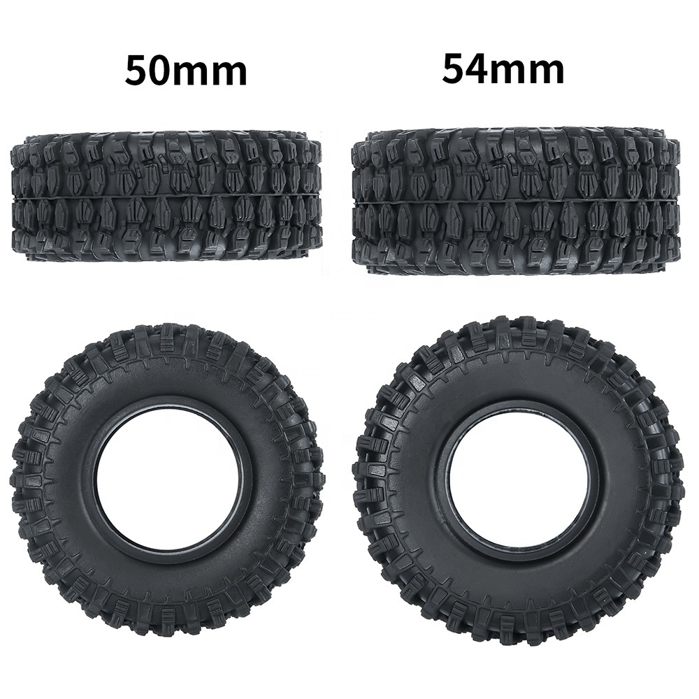 RC 23mm/20mm SCX24 4PCS/SET  Wheel Tires High Quality Super Sale Tires For Axial SCX24 RC Crawler car accessories rc car parts