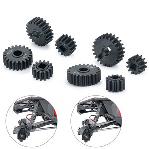 New 1/10 RC Crawler Car SCX10 III Capra AXI3000 AXI3004 Upgraded Overdrive Portal Gear Set 0.8M 14T/21T Standard Gears 12T/23T