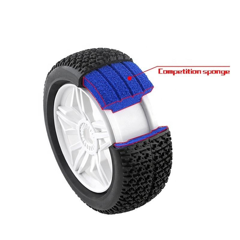 1/8 RC Car Tyre Sponge Liner Competition Level R80 for Crawler Car Off-Road Short Card Tires Arrma Hobao Kyosho HSP Redcat HPI