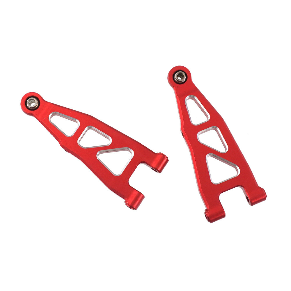 Reinforced Front Lower Aluminum Suspension Arms Set For Arrma 1/18 GRANITE MEGA 380 Brushed 4X4 Upgrade Spare Parts