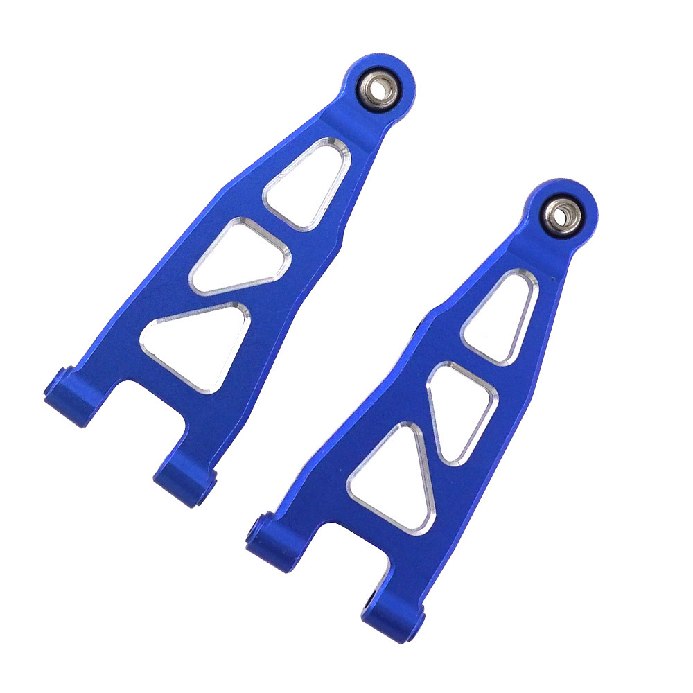 Hardened Aluminum 7075 Lower Front Suspension Arms Set For Arrma 1/18 GRANITE MEGA 380 Brushed 4X4 Upgrade Spare Parts