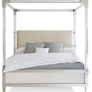 Transparent Acrylic Lucite Bed Frame Modern Bedroom Furniture Clear Bed Frame