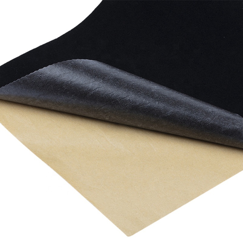 Spot environmental protection black with glue needled cloth bottom flocking cloth jewelry boxflannelette source manufacturers